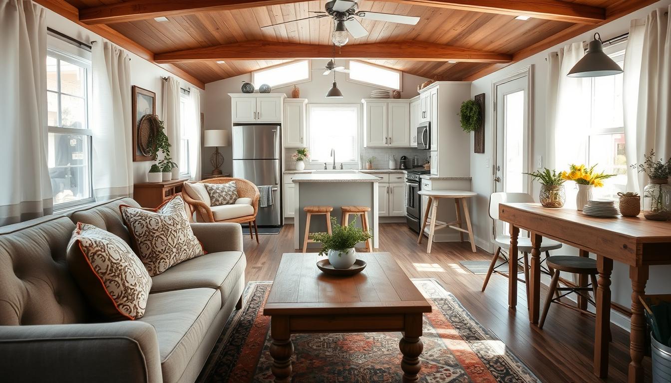 interior farmhouse mobile home