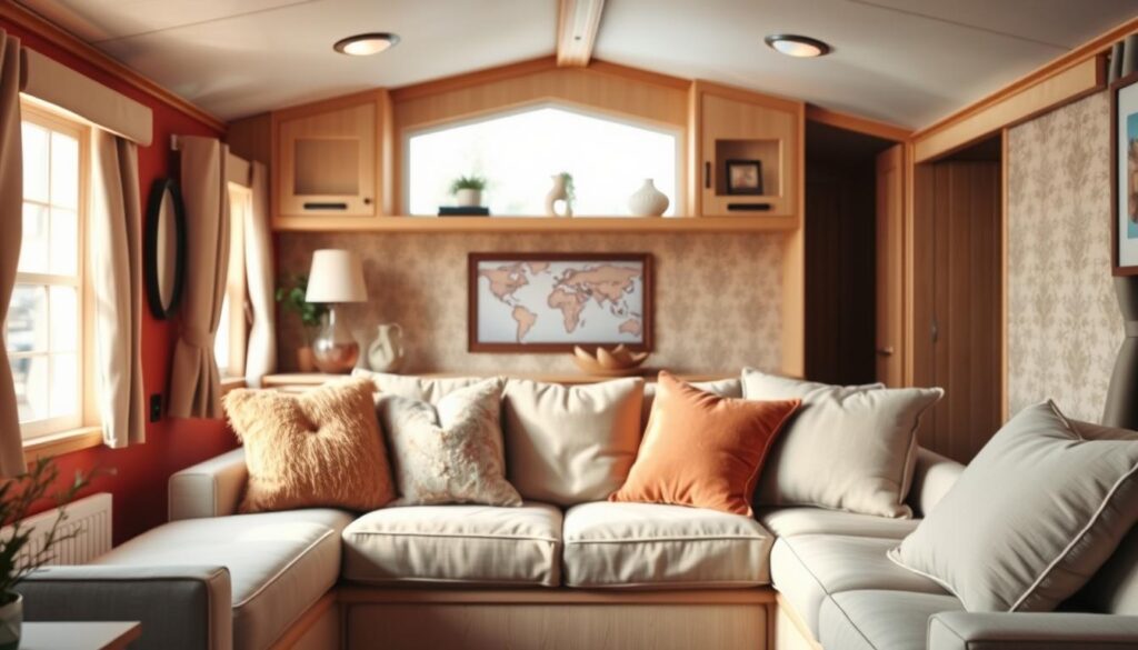 layering colors for mobile home interiors