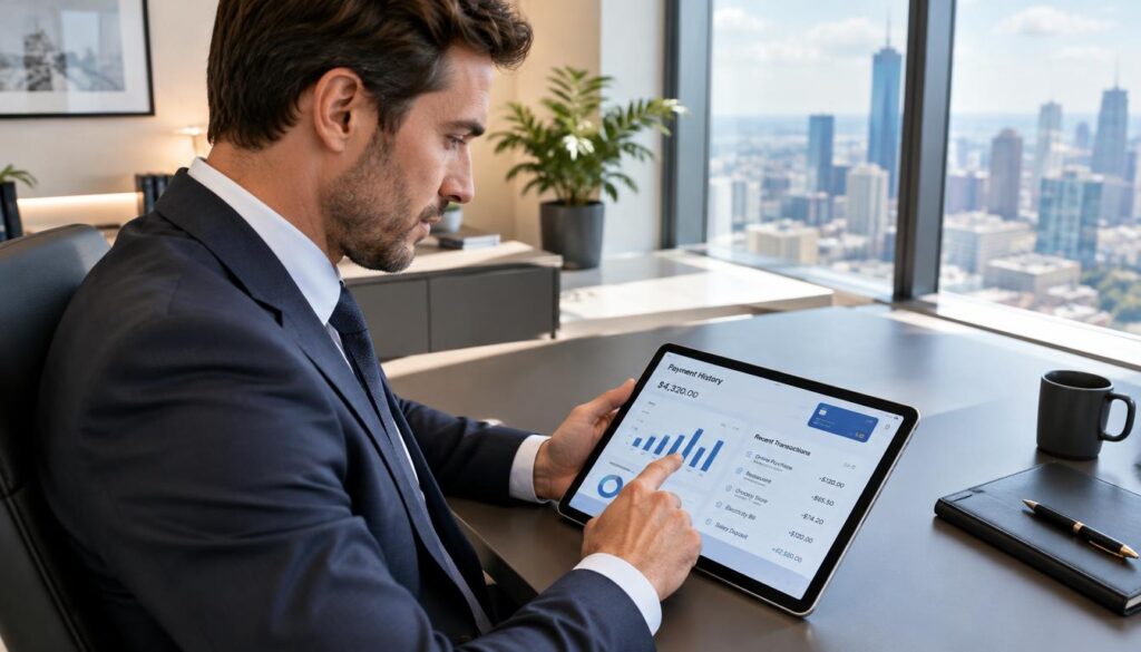 Cardholder checking payment history before a limit increase request