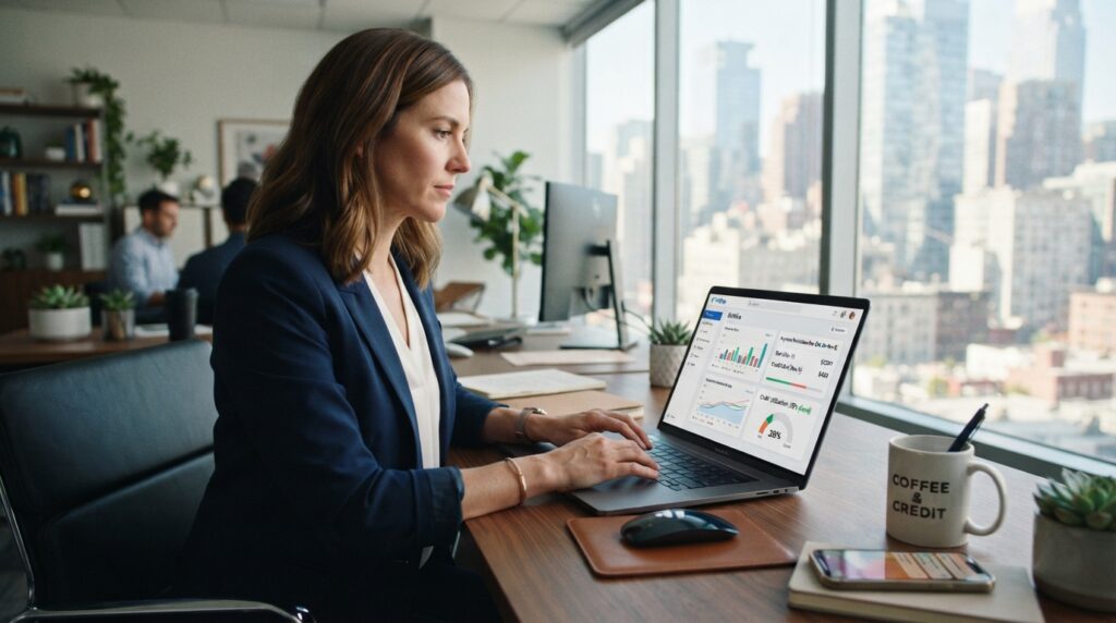 Cardholder setting payment reminders and tracking credit utilization